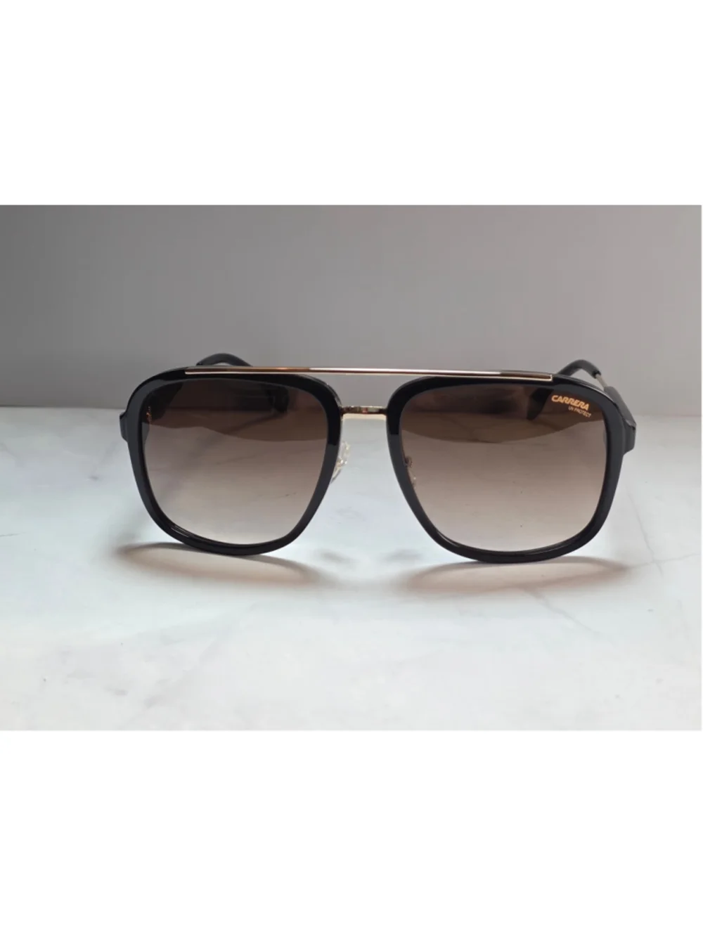 Carrera 133/S Black & Gold Aviator Sunglasses 😎✨